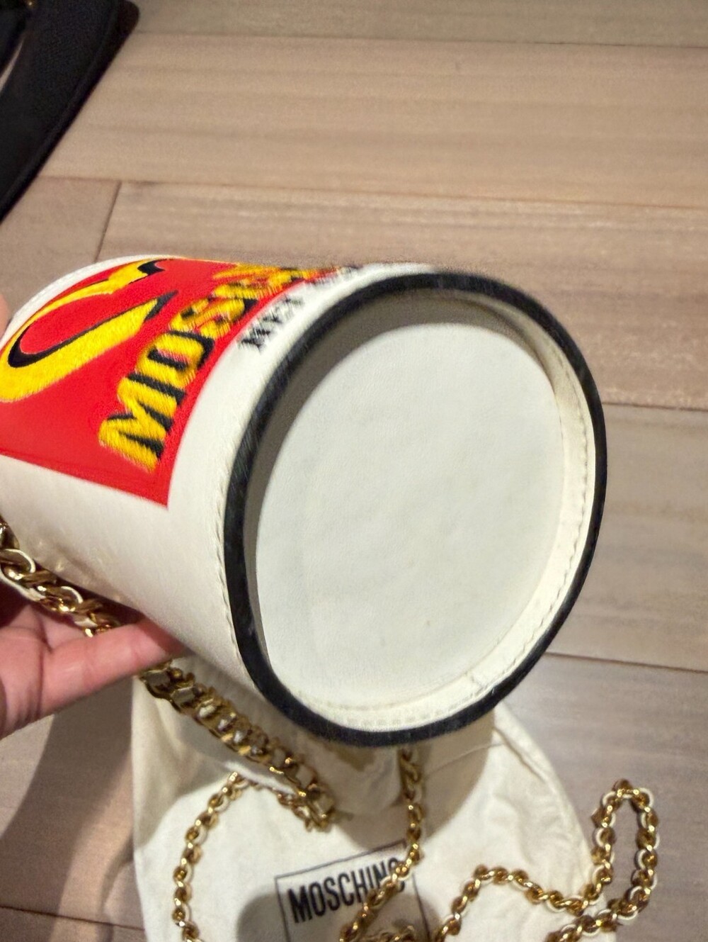 Moschino McDonald milkshake handbag jeremy Scott Mcdonalds cup bag 2014 - Picture 5 of 9